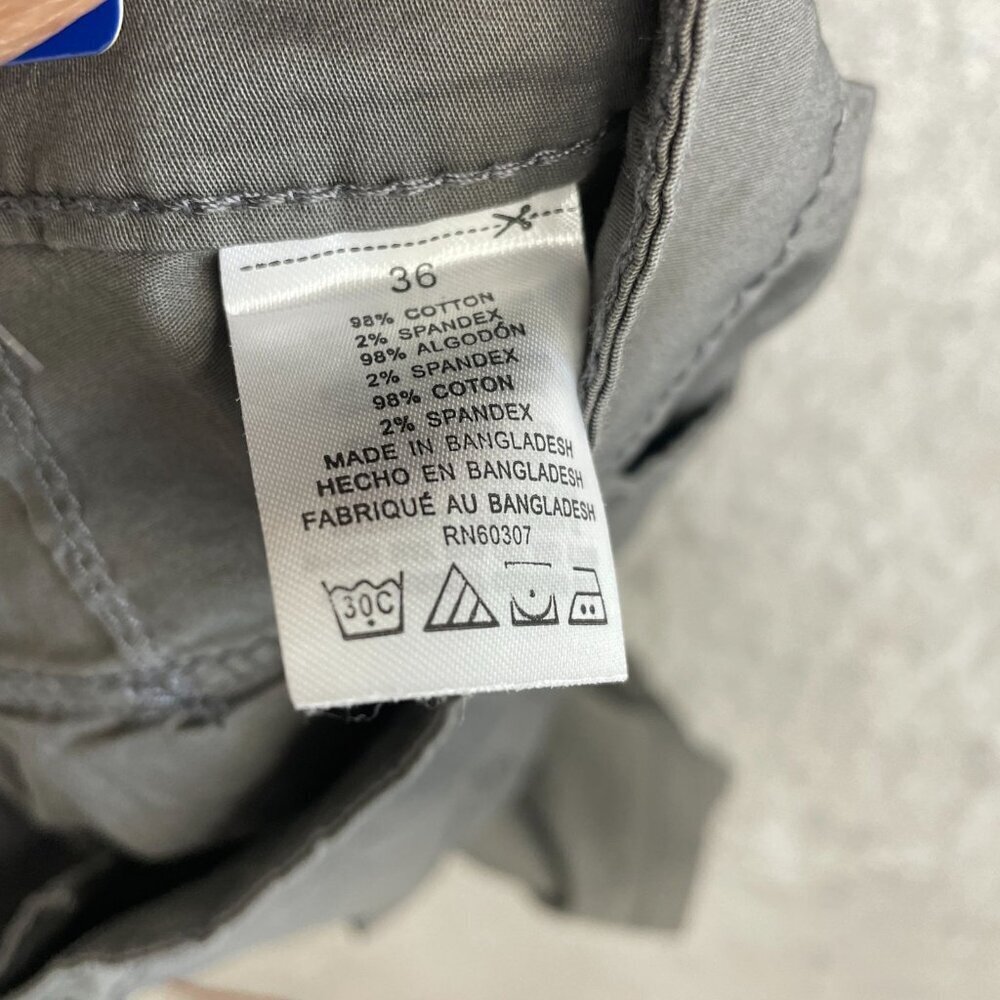 NEW Unionbay Men's Size 36 Cargo Shorts Gray Cotton Blend - Picture 4 of 6